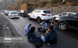 تصاویر جاده هراز روز چهارشنبه عید قربان,عکس های جاده هراز در عید قربان,تصاویرجاده هراز