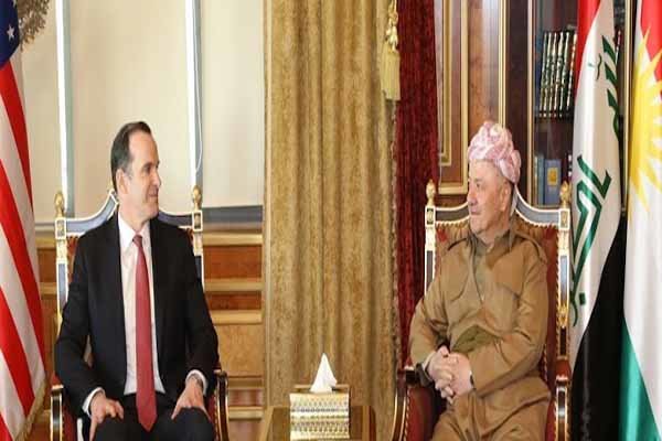 بارزانی و فرستاده ترامپ,اخبار سیاسی,خبرهای سیاسی,خاورمیانه