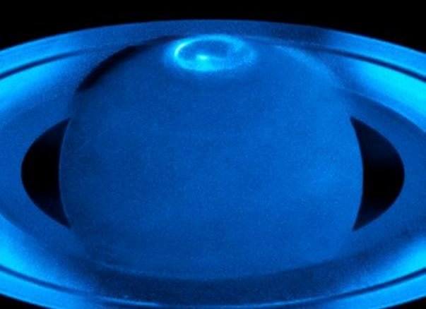 شفق قطبی سیاره زحل شفق قطبی سیاره زحل,اخبار علمی,خبرهای علمی,نجوم و فضا