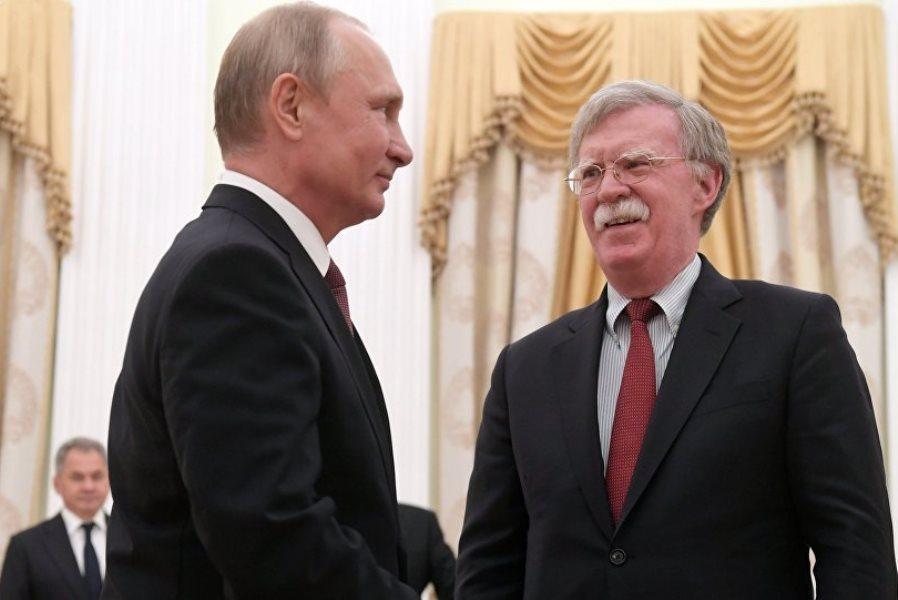 پوتین و جان بولتون,اخبار سیاسی,خبرهای سیاسی,اخبار بین الملل