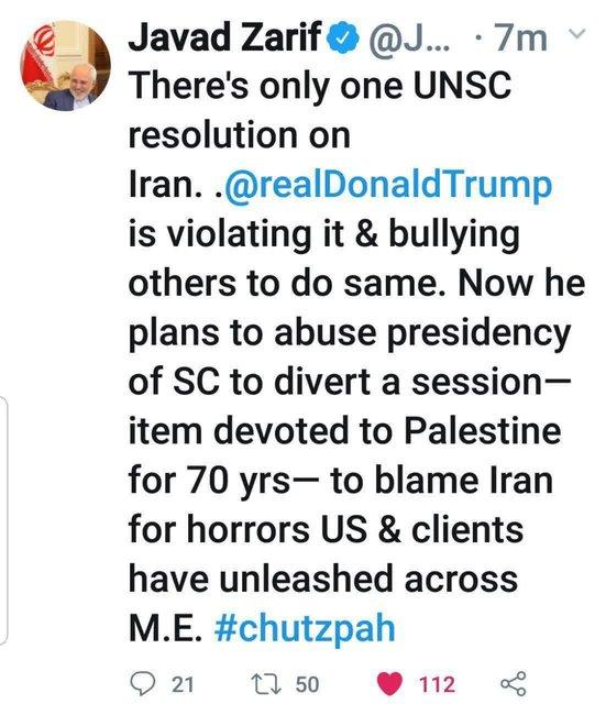 محمدجواد ظریف,اخبار سیاسی,خبرهای سیاسی,سیاست خارجی