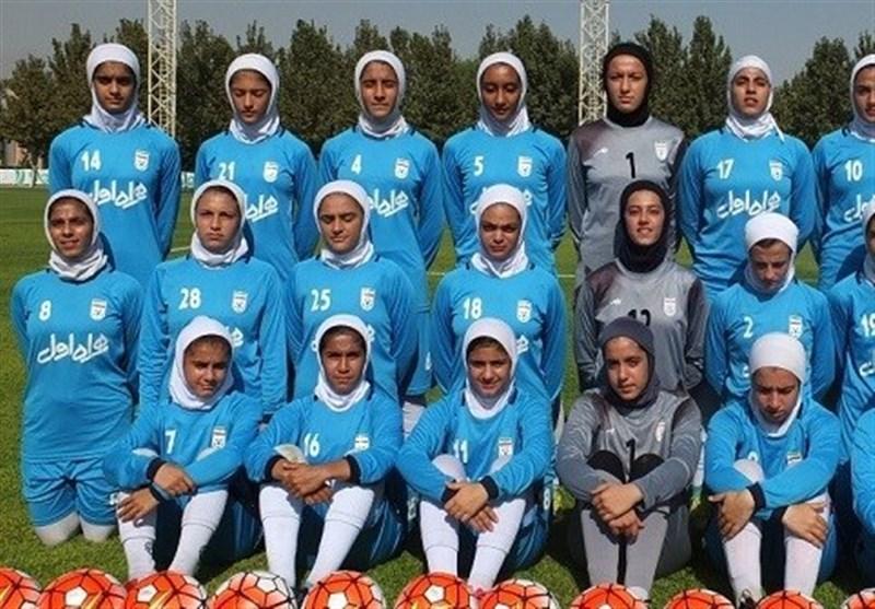 تیم فوتبال دختران زیر۱۶ سال ایران,اخبار ورزشی,خبرهای ورزشی,ورزش بانوان