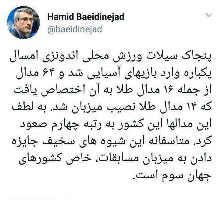 حمید بعیدی نژاد,اخبار ورزشی,خبرهای ورزشی,ورزش