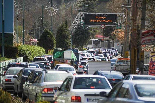 ترافیک سنگین در جاده چالوس,اخبار اجتماعی,خبرهای اجتماعی,حقوقی انتظامی