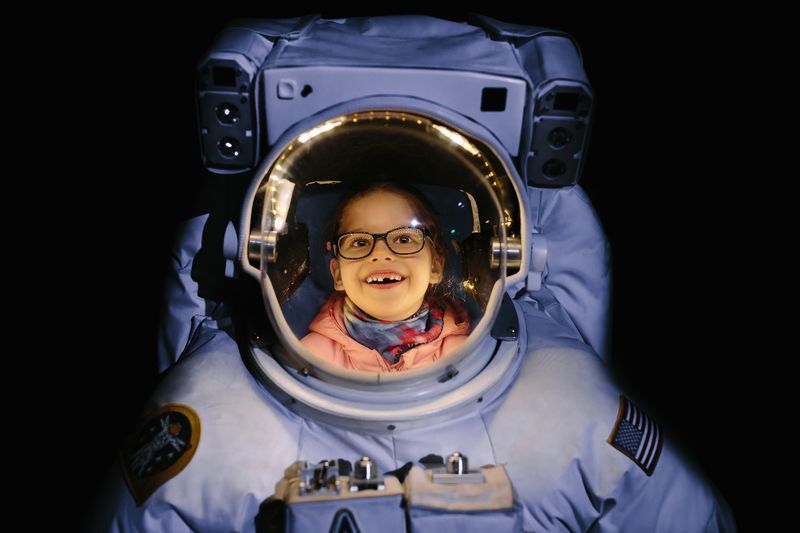 دختربچه فضانورد,اخبار جالب,خبرهای جالب,خواندنی ها و دیدنی ها