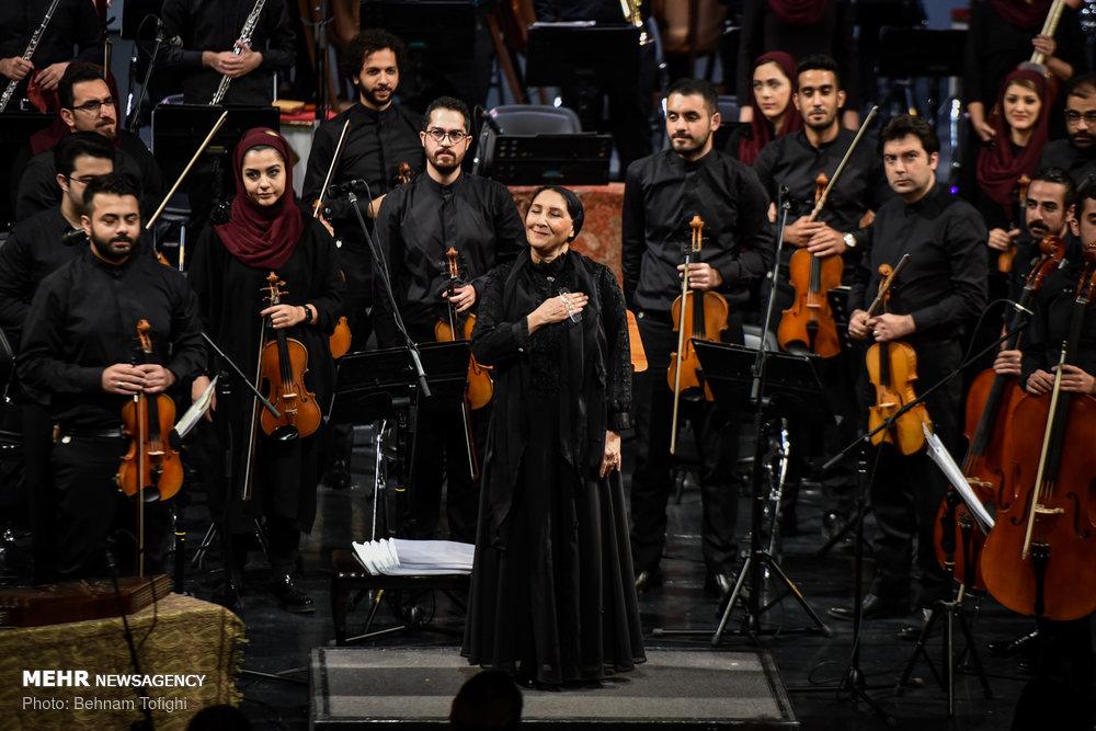 تصاویر کنسرت نزهت امیری,تصاویر کنسرت ارکستر ملی ایران,تصاویر کنسرت
