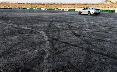 عکس راننده زن سعودی,تصاویرراننده زن سعودی,عکس مسابقات رانندگی راننده زن سعودی