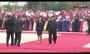 ویدئو/ استقبال رهبر کره شمالی از رییس‌جمهور کره جنوبی