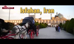 فیلم/ روایت توریست آمریکایی از اصفهان : اینجا نصف جهان است