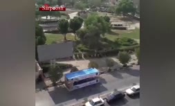 واضح ترین فیلم از لحظه درگیری نیروهای امنیتی و تروریست‌ها در اهواز