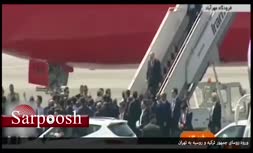 ویدئو / ورود روسای جمهور ترکیه و روسیه به تهران