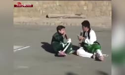 ویدئو/ تصادف جرثقیل با هیات عزاداران حسینی در سبزوار