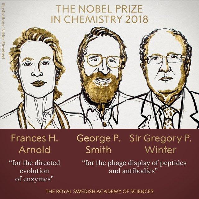 برندگان جوایز نوبل ۲۰۱۸,اخبار علمی,خبرهای علمی,پژوهش