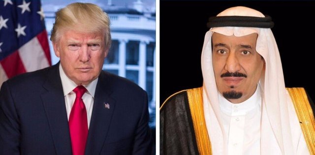 ترامپ و ملک سلمان بن عبدالعزیز,اخبار سیاسی,خبرهای سیاسی,خاورمیانه