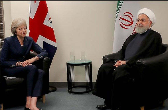 دیدار روحانی با ترزا می,اخبار سیاسی,خبرهای سیاسی,سیاست خارجی