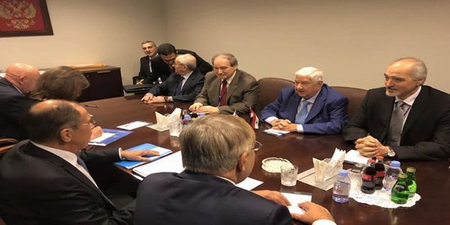 دیدارولید معلم با سرگئی لاوروف,اخبار سیاسی,خبرهای سیاسی,خاورمیانه