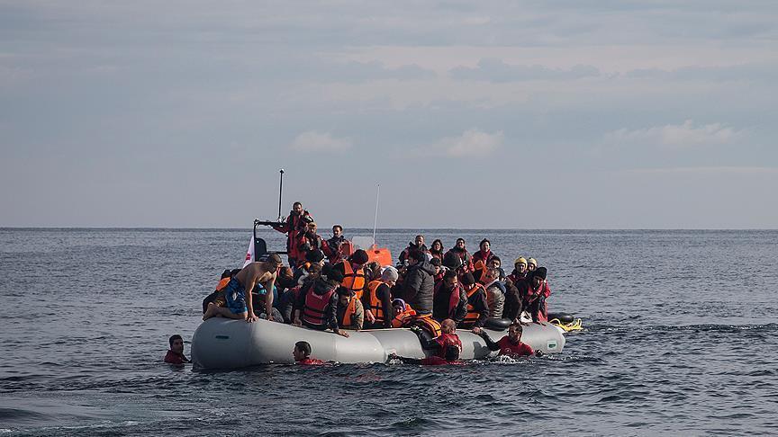 غرق شدن قایق حامل مهاجران در ترکیه,اخبار حوادث,خبرهای حوادث,حوادث امروز