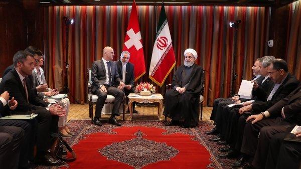 روحانی در دیدار با رئیس جمهور سوئیس,اخبار سیاسی,خبرهای سیاسی,سیاست خارجی