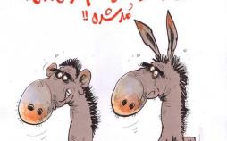 کاریکاتورعمل جراحی زیبایی گوش‌ الاغی,کاریکاتور,عکس کاریکاتور,کاریکاتور اجتماعی