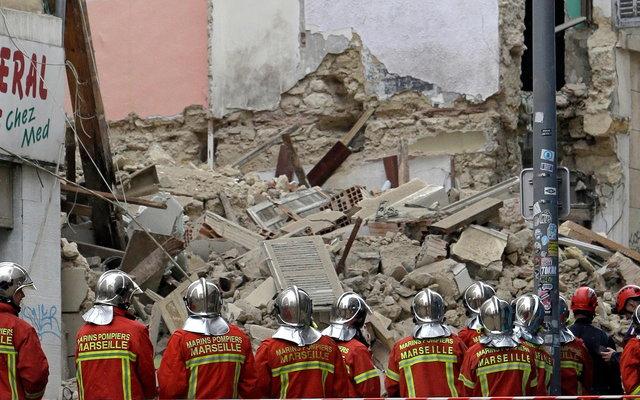 ریزش مرگبار ساختمان در جنوب فرانسه,اخبار حوادث,خبرهای حوادث,حوادث امروز
