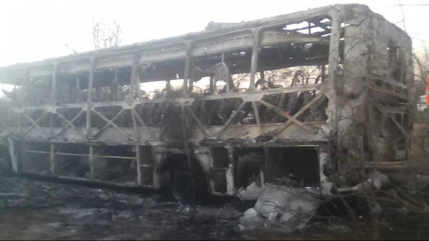 انفجار اتوبوس در زیمبابوه,اخبار حوادث,خبرهای حوادث,حوادث