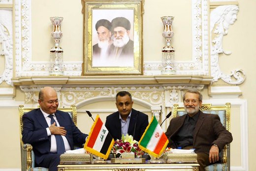 علی لاریجانی و برهم صالح,اخبار سیاسی,خبرهای سیاسی,سیاست خارجی