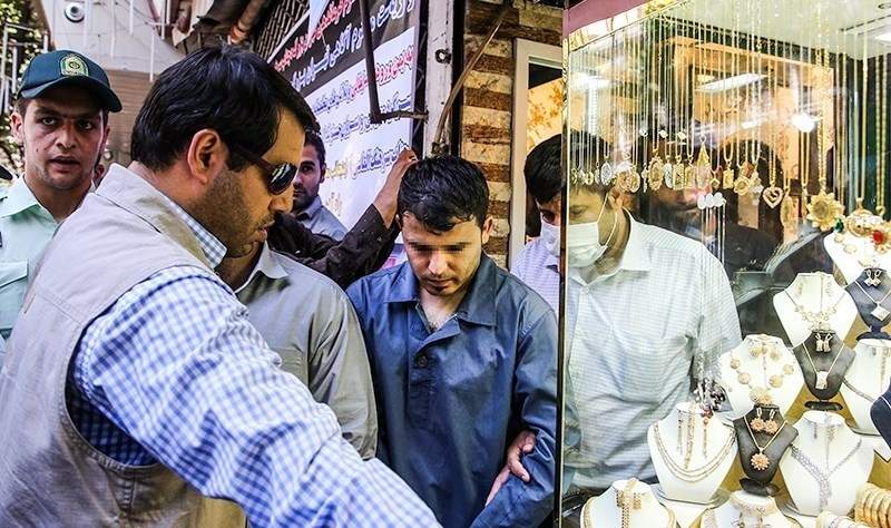 دستگیری سارقان طلافروشی اصفهان,اخبار حوادث,خبرهای حوادث,جرم و جنایت