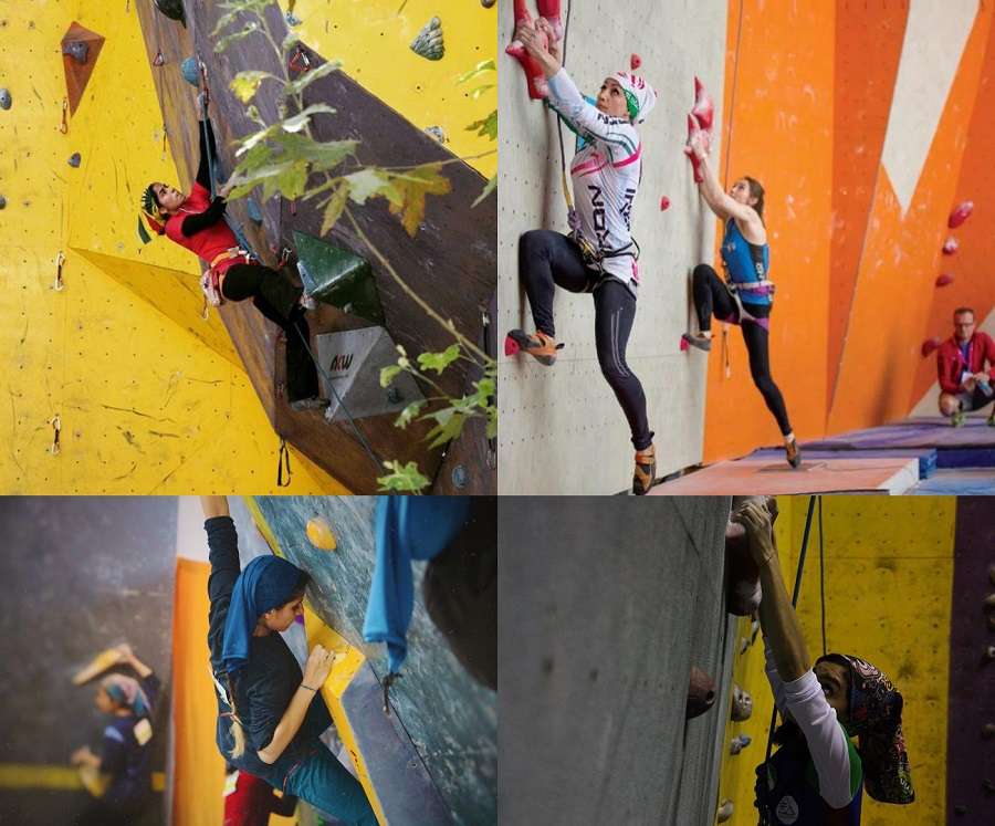 دختران سنگ نورد ایران,اخبار ورزشی,خبرهای ورزشی,ورزش بانوان