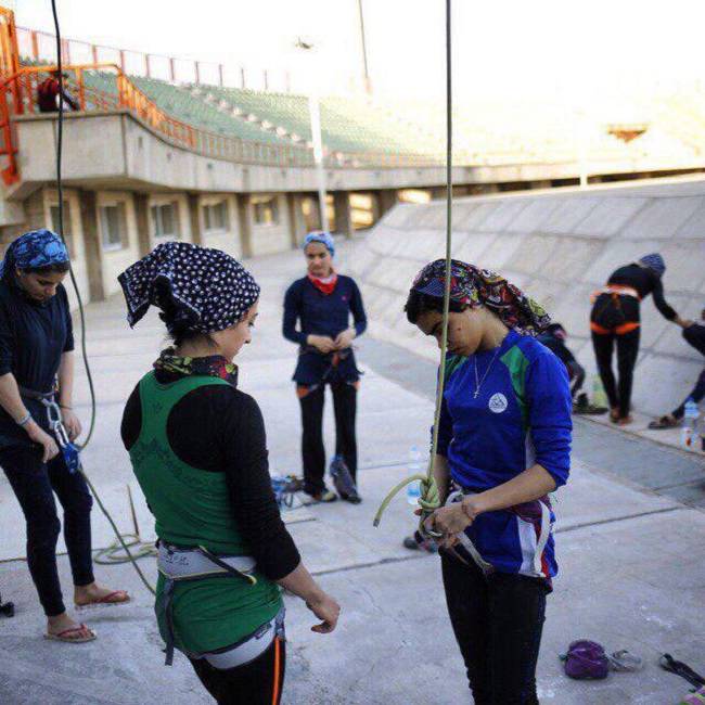 دختران سنگ نورد ایران,اخبار ورزشی,خبرهای ورزشی,ورزش بانوان