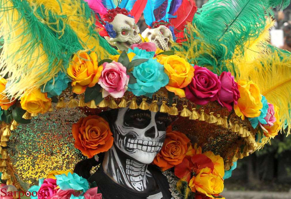 تصاویر روز مردگان در مکزیک,عکسهای جشن روز مردگان در مکزیک,عکس های جشن مردگان در مکزیک