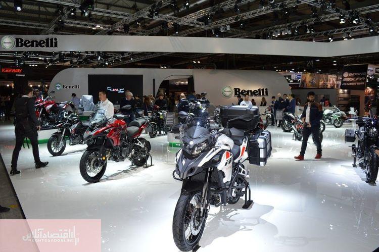 تصاویر نمایشگاه موتورسیکلت در ایتالیا,عکسهای نمایشگاه موتورسیکلت در میلان,عکس های نمایشگاه موتورسیکلت در ایتالیا