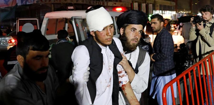 تصاویر اتفجار در کابل,تصاویر مصدوم های انفجار در کابل,عکس های انفجار تروریستی در کابل