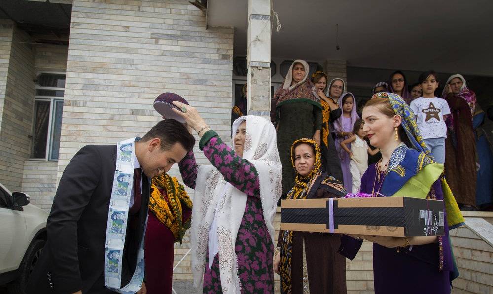 تصاویر مراسم سنتی عروسی ترکمن‌ها,عکس های عروسی سنتی ترکمن ها,عکس های عروسی ترکمن ها