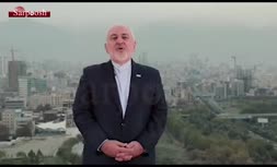 ویدئو/ واکنش ظریف به تحریم‌های اخیر آمریکا علیه ایران
