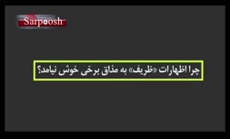 فیلم/ چرا اظهارات ظریف به مذاق برخی خوش نیامد؟