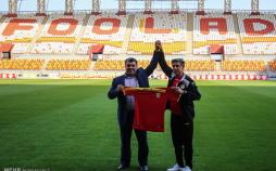 تصاویر معارفه افشین قطبی در فولاد خوزستان,عکس های نشست خبری افشین قطبی در فولاد خوزستان,عکس افشین قطبی در فولاد خوزستان