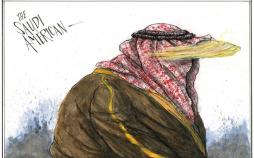 کارتون ائتلاف عربستان و ترامپ