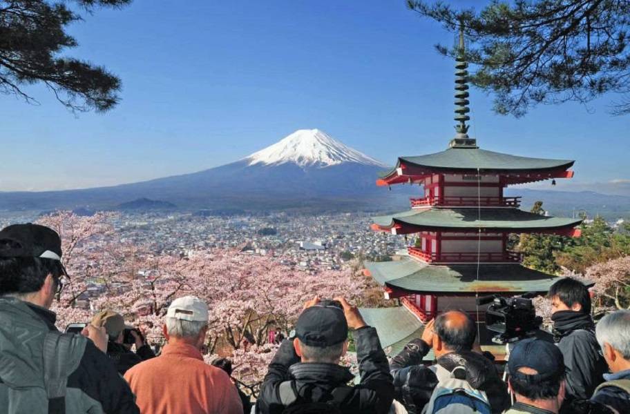 گردشگران ژاپن,اخبار اجتماعی,خبرهای اجتماعی,محیط زیست