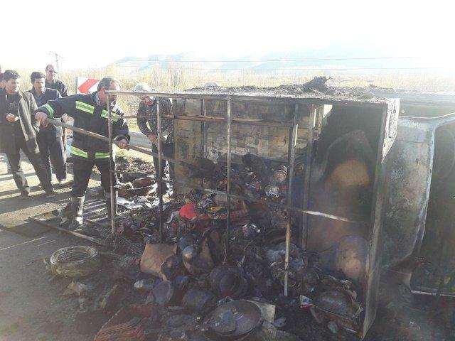 واژگونی پیکان وانت واژگونی پیکان وانت,اخبار حوادث,خبرهای حوادث,حوادث