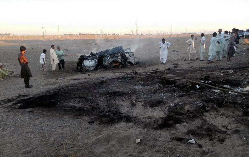 تصادف خودرو حامل سوخت قاچاق در سیستان و بلوچستان,اخبار حوادث,خبرهای حوادث,حوادث