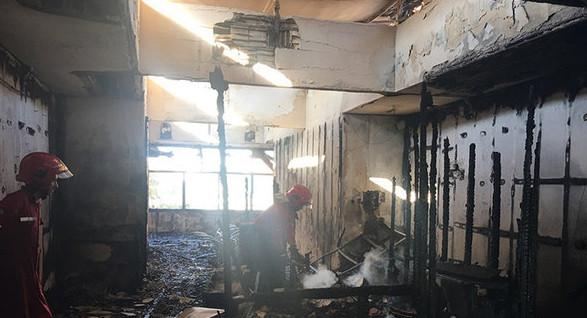 آتش سوزی در هتل سفیر قشم,اخبار حوادث,خبرهای حوادث,حوادث امروز