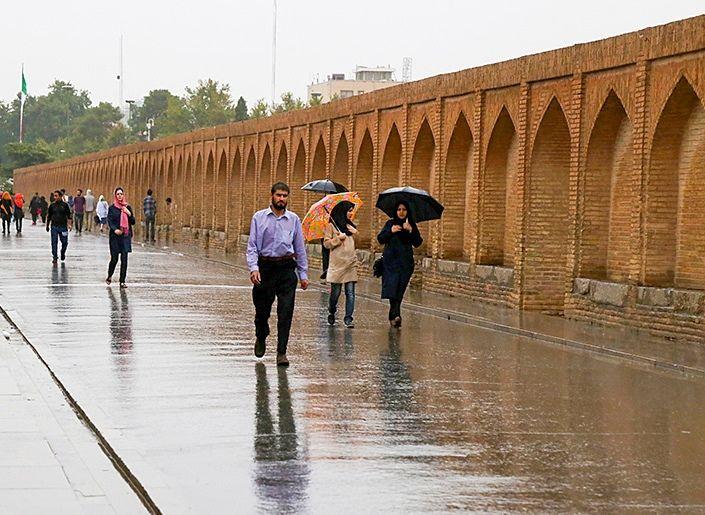 بارندگی در اصفهان,اخبار اجتماعی,خبرهای اجتماعی,محیط زیست
