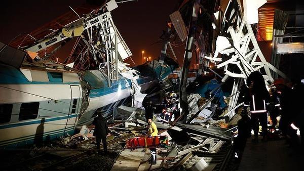 حادثه قطار تندروی مسیر آنکارا به قونیه,اخبار حوادث,خبرهای حوادث,حوادث