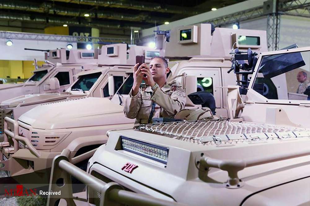 تصاویر نمایشگاه تجهیزات نظامی,عکسهای نمایشگاه تجهیزات نظامی در مصر,عکس های نمایشگاه تسلیحات در مصر