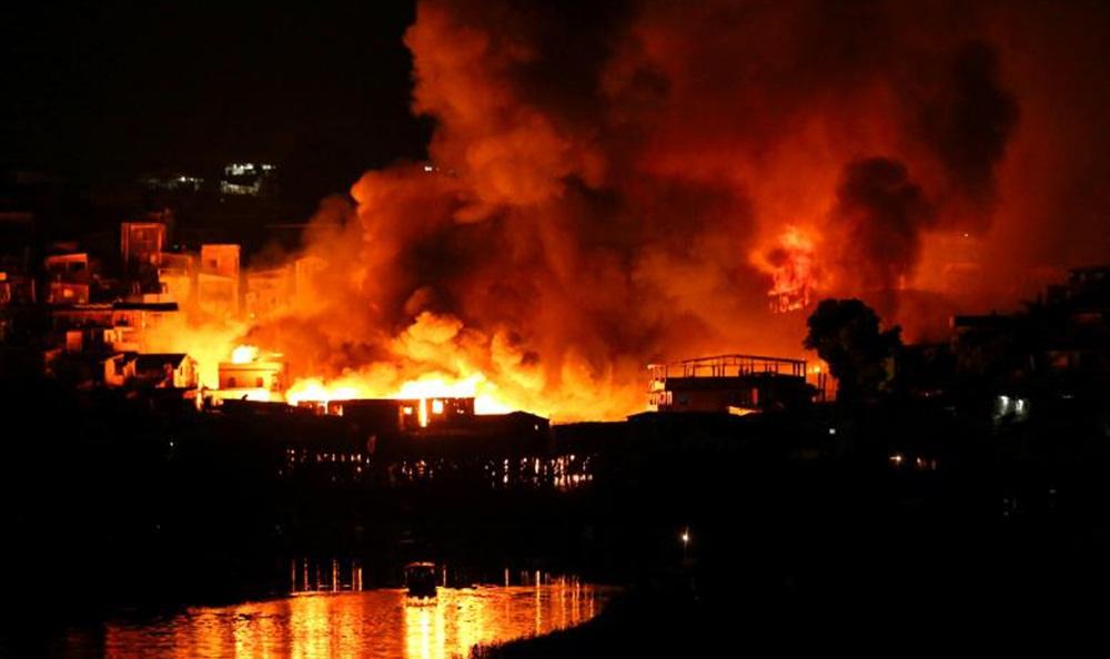 تصاویر آتش سوزی در برزیل,عکس های حادثه در برزیل,تصاویر حادثه آتش سوزی برزیل