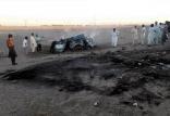 تصادف خودرو حامل سوخت قاچاق در سیستان و بلوچستان,اخبار حوادث,خبرهای حوادث,حوادث