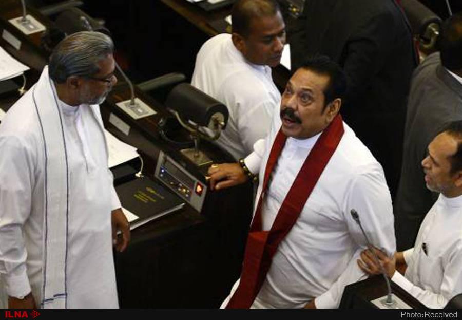 عکس درگیری در مجلس نمایندگان سریلانکا,تصاویردرگیری در مجلس نمایندگان سریلانکا,عکس مجلس سریلانکا