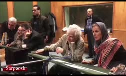 ویدئو/ پشت صحنه دوبلاژ فیلم مرگ استالین با مدیریت شروین قطعه‌ای