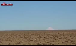 ویدئوی جالبی از هوبره های قم و دورنمایی از قله دماوند