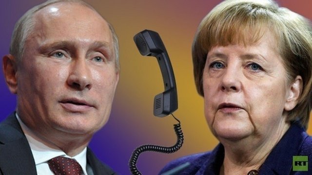 پوتین و مرکل,اخبار سیاسی,خبرهای سیاسی,خاورمیانه